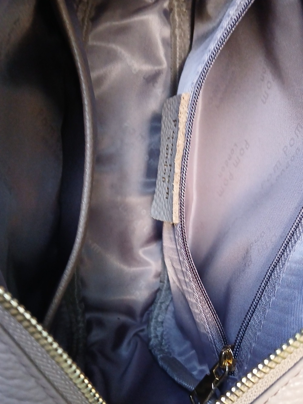 Pom Pom London City Crossbody Leather Bag - Picture 15 of 16